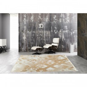 Tappeto Romimex Beige Dorato 133 x 190 x 2 cm