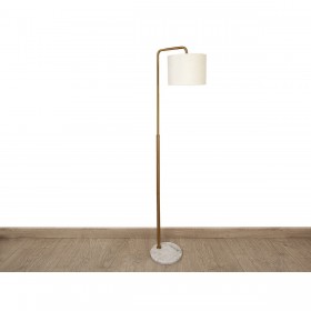 Lampada da Terra Romimex Bianco 35 x 152 x 35 cm