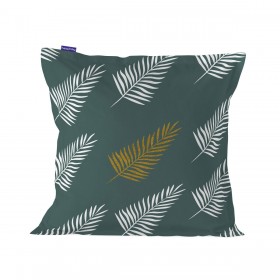Fodera per cuscino HappyFriday Blanc Foliage mint Multicolore 60 x 60 cm