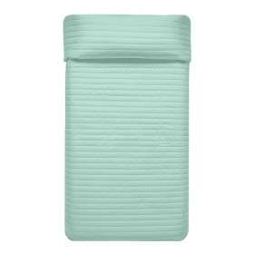 Trapunta HappyFriday Basic Kids Dash Menta 180 x 260 cm
