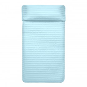 Trapunta HappyFriday Basic Kids Dash Azzurro 180 x 260 cm