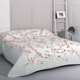 Trapunta HappyFriday HF Sakura Multicolore 270 x 260 cm