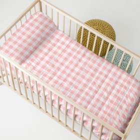 Trapunta HappyFriday BASIC KIDS Rosa 100 x 130 cm Culla Neonato