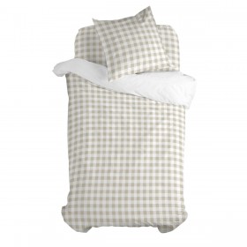 Set di copripiumino HappyFriday BASIC KIDS Beige 28 x 4 x 38 cm