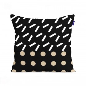 Fodera per cuscino HappyFriday Blanc Blush sand Multicolore 2 Pezzi