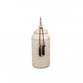 Vaso Alexandra House Living Bianco Ceramica 18 x 44 x 18 cm