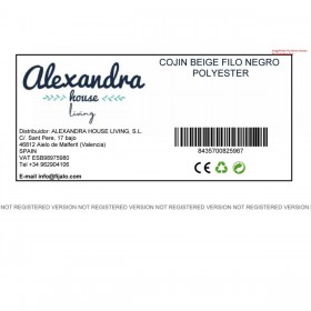Cuscino Romimex Beige 30 x 10 x 50 cm