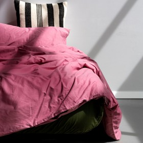 Copripiumino HappyFriday Basic Magenta 240 x 220 cm