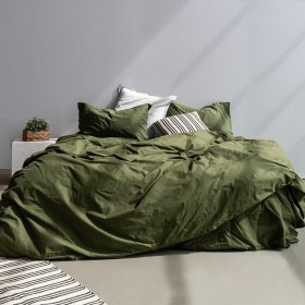 Copripiumino HappyFriday BASIC Verde 155 x 220 cm