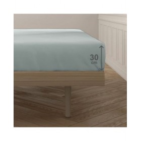 Lenzuolo con angoli aderenti Happy Home Mix Colors Grigio Piazza e mezza