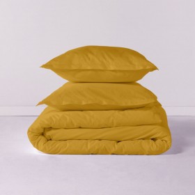 Copripiumino HappyFriday Basic Senape 240 x 220 cm