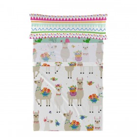 Set di Lenzuola HappyFriday MOSHI MOSHI Multicolore Singolo 160 x 270 cm 28 x 3 x 38 cm