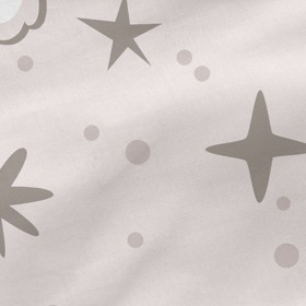 Lenzuolo con angoli HappyFriday MOSHI MOSHI Grigio Multicolore 60 x 120 x 14 cm Koala
