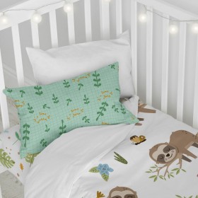 Set di copripiumino HappyFriday MOSHI MOSHI Multicolore Culla Neonato 28 x 2 x 38 cm