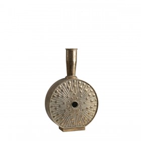 Vaso Romimex Dorato Metallo 31 x 48 x 12 cm