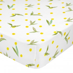 Lenzuolo con angoli HappyFriday Corniglia Multicolore 90 x 200 x 32 cm