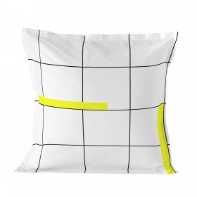 Federa HappyFriday Blanc Firefly Multicolore 80 x 80 cm