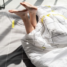 Copripiumino HappyFriday Blanc Firefly  Multicolore 140 x 200 cm