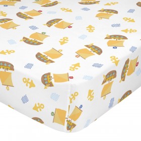 Lenzuolo con angoli HappyFriday HAPPYNOIS Multicolore 105 x 200 x 32 cm