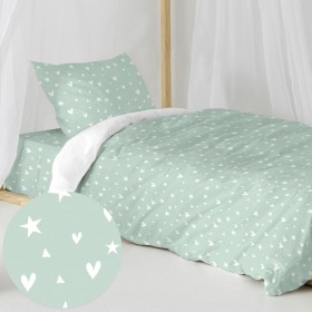 Set di copripiumino HappyFriday Mini Fairy dust  Multicolore Singolo 2 Pezzi