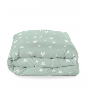 Set di copripiumino HappyFriday Mini Fairy dust  Multicolore Singolo 2 Pezzi