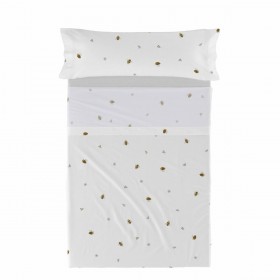 Set di Lenzuola HappyFriday HF Mini Honey Multicolore Singolo 2 Pezzi