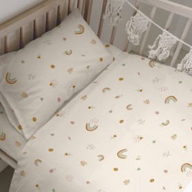Set di copripiumino HappyFriday HAPPYFRIDAY MINI Multicolore Culla Neonato 28 x 2 x 38 cm