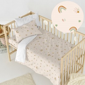 Set di copripiumino HappyFriday HAPPYFRIDAY MINI Multicolore Culla Neonato 28 x 2 x 38 cm