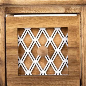 Cassettiera Alexandra House Living Marrone Legno Legno di paulownia 26 x 61 x 22 cm