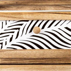 Cassettiera Alexandra House Living Marrone Legno Legno di paulownia 29 x 73 x 40 cm