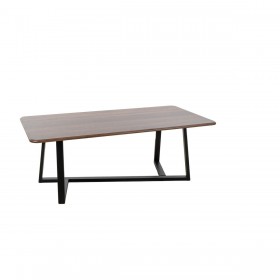 Tavolo aggiuntivo Romimex Marrone Nero Legno Metallo 120 x 44 x 60 cm