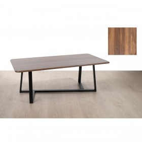 Tavolo aggiuntivo Romimex Marrone Nero Legno Metallo 120 x 44 x 60 cm