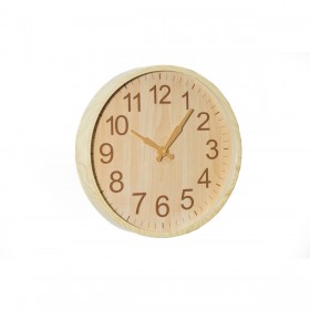 Orologio da Parete Romimex Crema Plastica 30 x 30 x 2 cm