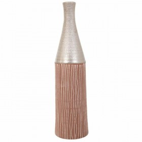 Vaso Alexandra House Living Argento Ceramica 13 x 53 x 13 cm
