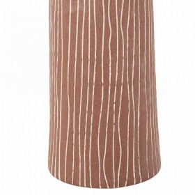 Vaso Alexandra House Living Argento Ceramica 13 x 53 x 13 cm