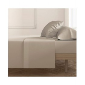 Lenzuolo Superiore Hosteline Mixcolors Terra Singolo