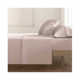 Lenzuolo Superiore Hosteline Mixcolors Rosa Singolo