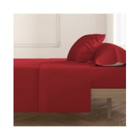 Lenzuolo Superiore Happy Home Mix Colors Rosso Singolo
