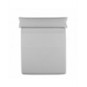 Lenzuolo Superiore Hosteline Mixcolors Grigio Singolo