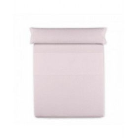 Lenzuolo Superiore Hosteline Mixcolors Rosa Piazza e mezza