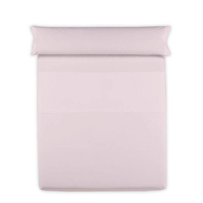 Lenzuolo Superiore Hosteline Mixcolors Rosa Piazza e mezza