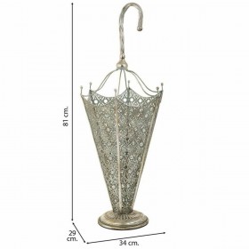 Portaombrelli Alexandra House Living Argento 29 x 81 x 34 cm