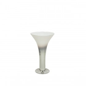 Vaso Alexandra House Living Trasparente Argentato Vetro 19 x 32 x 19 cm