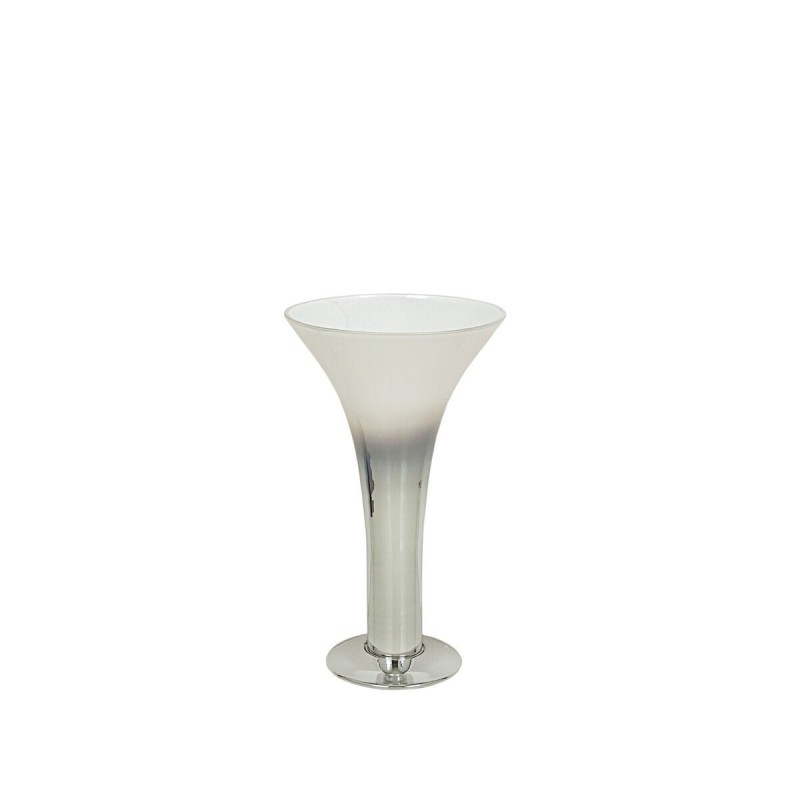 Vaso Alexandra House Living Trasparente Argentato Vetro 19 x 32 x 19 cm