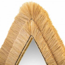 Specchio da parete Alexandra House Living Marrone 80 x 3 x 62 cm Goccia