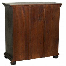 Credenza Alexandra House Living Nero Legno 40 x 90 x 90 cm
