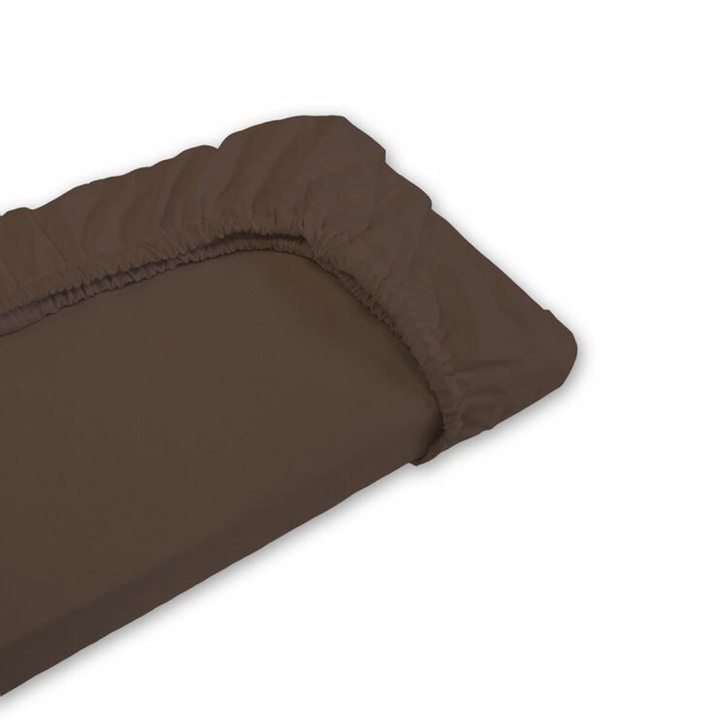 Lenzuolo con angoli aderenti Happy Home Mix Colors Marrone Singolo