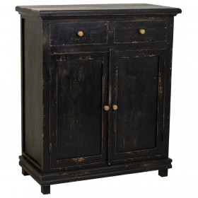 Ingresso con Cassetti Alexandra House Living Nero 40 x 100 x 85 cm