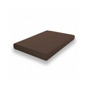 Lenzuolo con angoli aderenti Happy Home Mix Colors Marrone Singolo