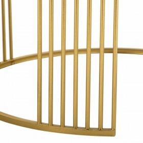 Tavolino da Caffè Alexandra House Living Oro Ferro Specchio Legno MDF 80 x 48 x 80 cm
